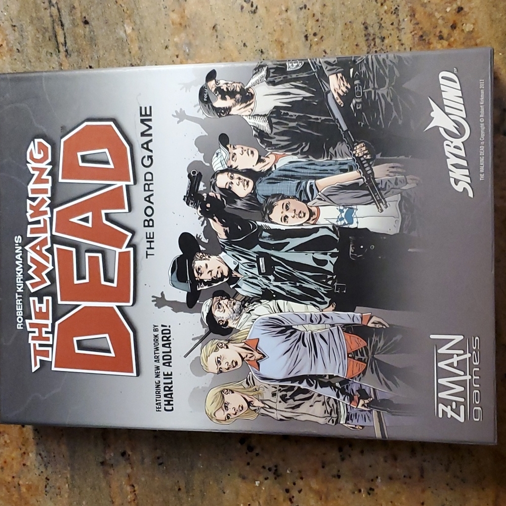 Robert Kirkman The walking dead Comic Book board game